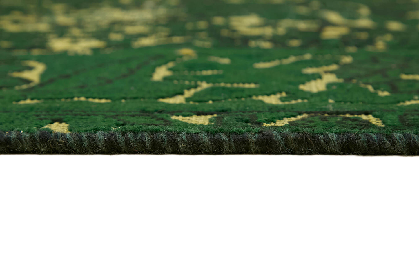 6x9 Green Overdyed Large Area Rug - 44354