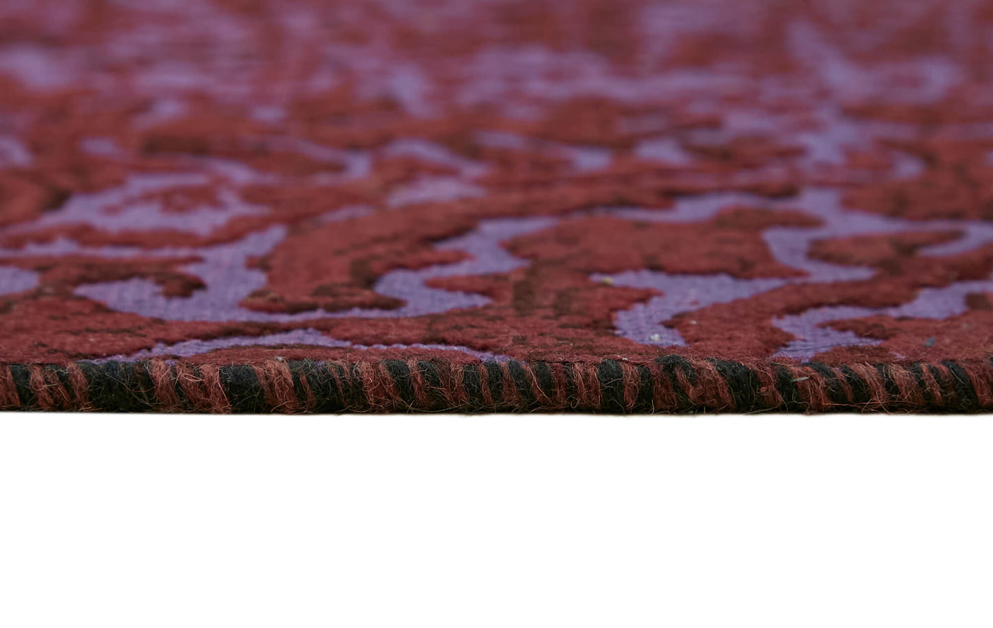 7x9 Purple Overdyed Large Area Rug - 44361