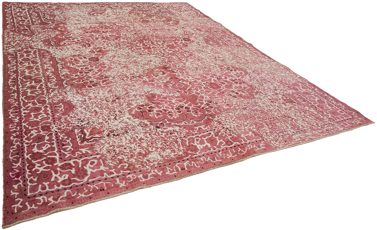 9x12 Pink Overdyed Large Area Rug - 44365