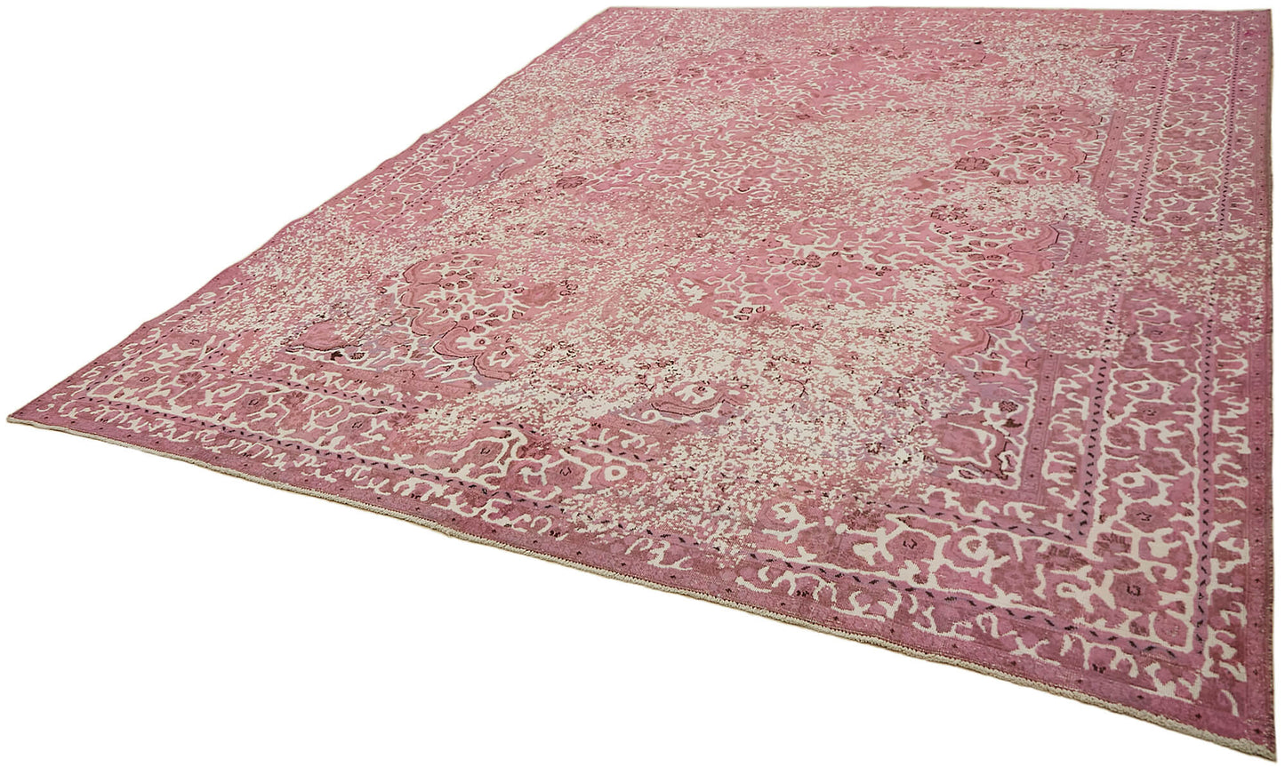 9x12 Pink Overdyed Large Area Rug - 44365