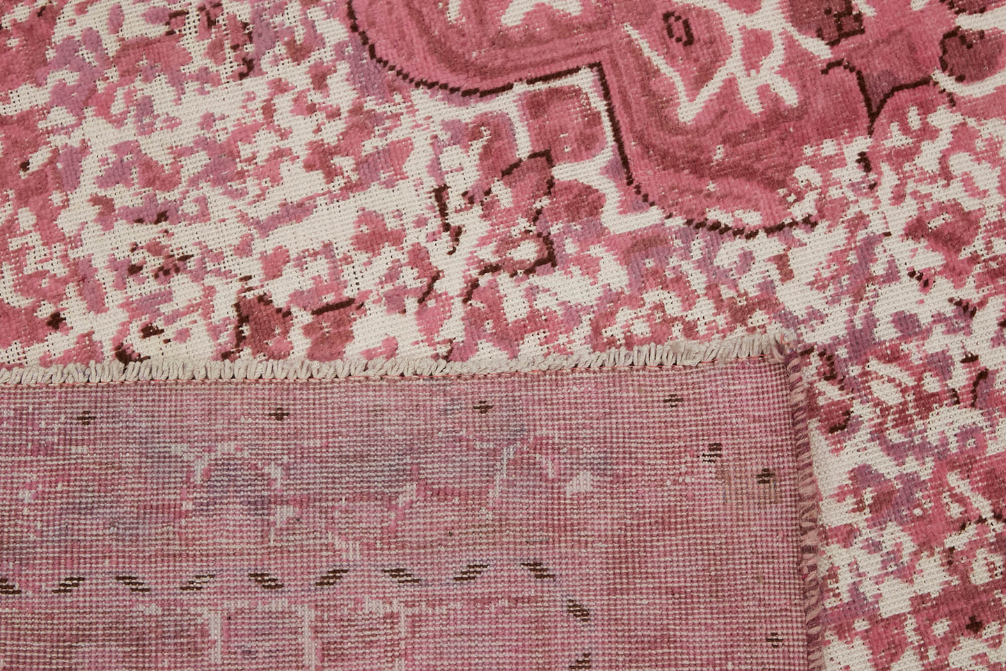 9x12 Pink Overdyed Large Area Rug - 44365