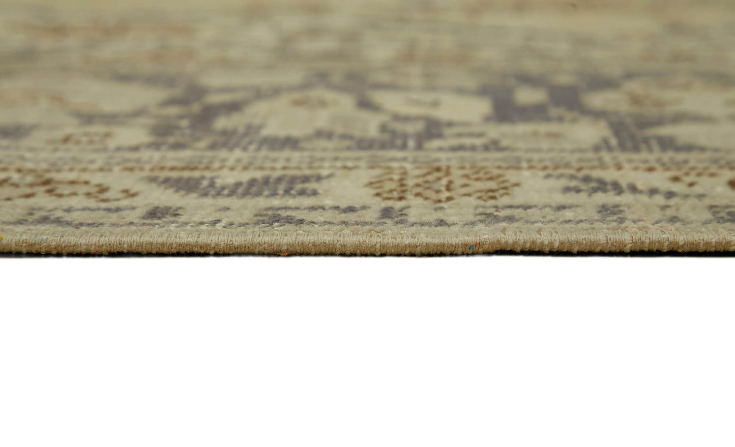 8x12 Beige Vintage Large Area Rug - 44377