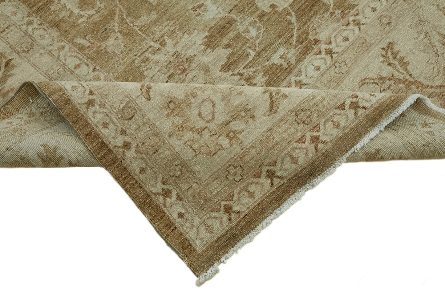 10x14 Beige Vintage Large Area Rug - 44384