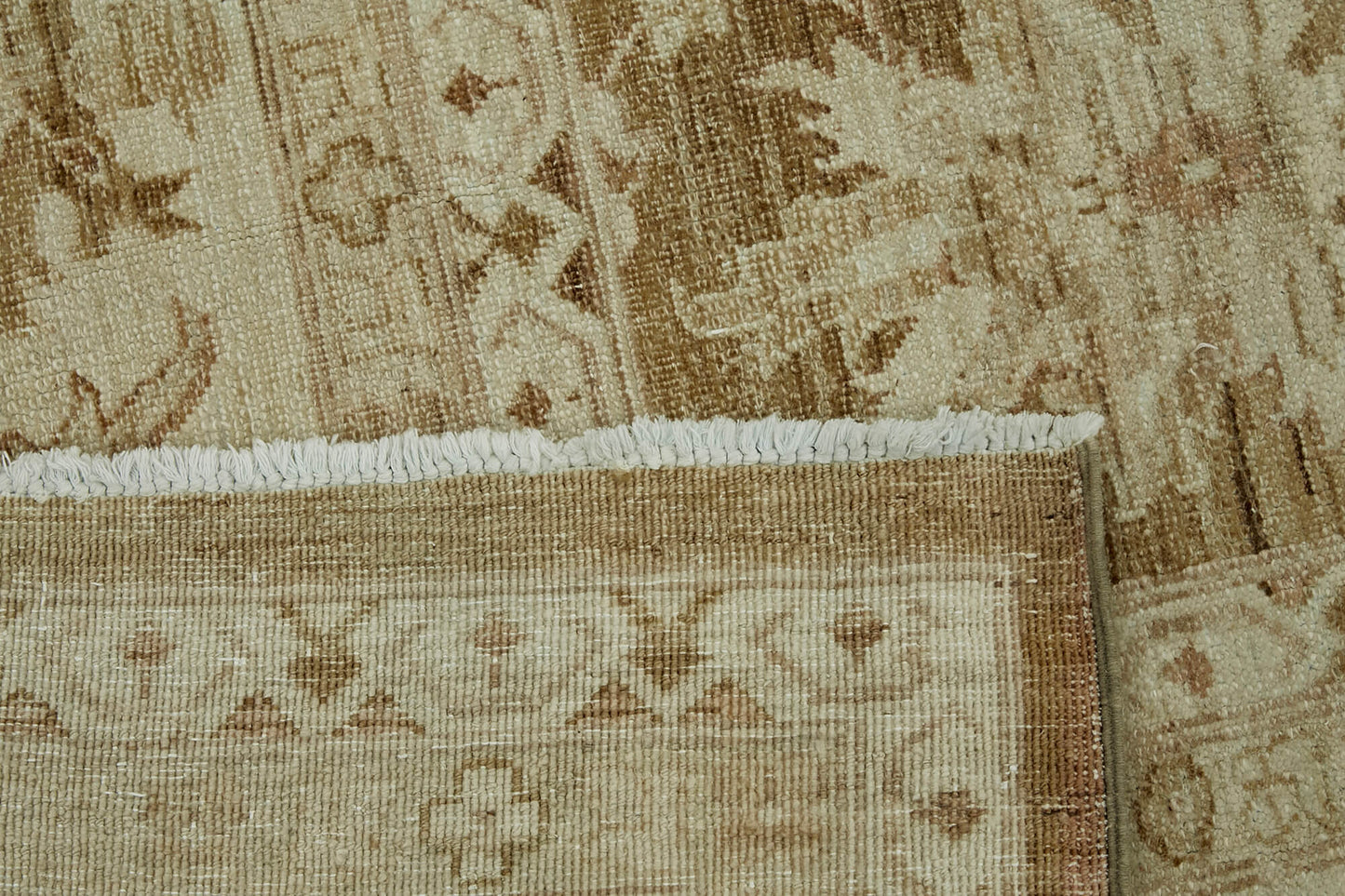 10x14 Beige Vintage Large Area Rug - 44384