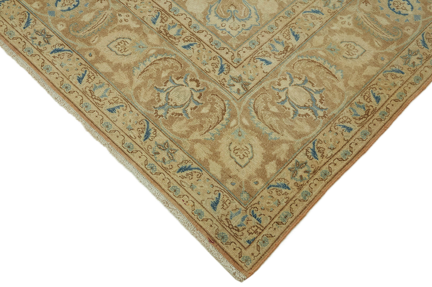 10x13 Beige Vintage Large Area Rug - 44392