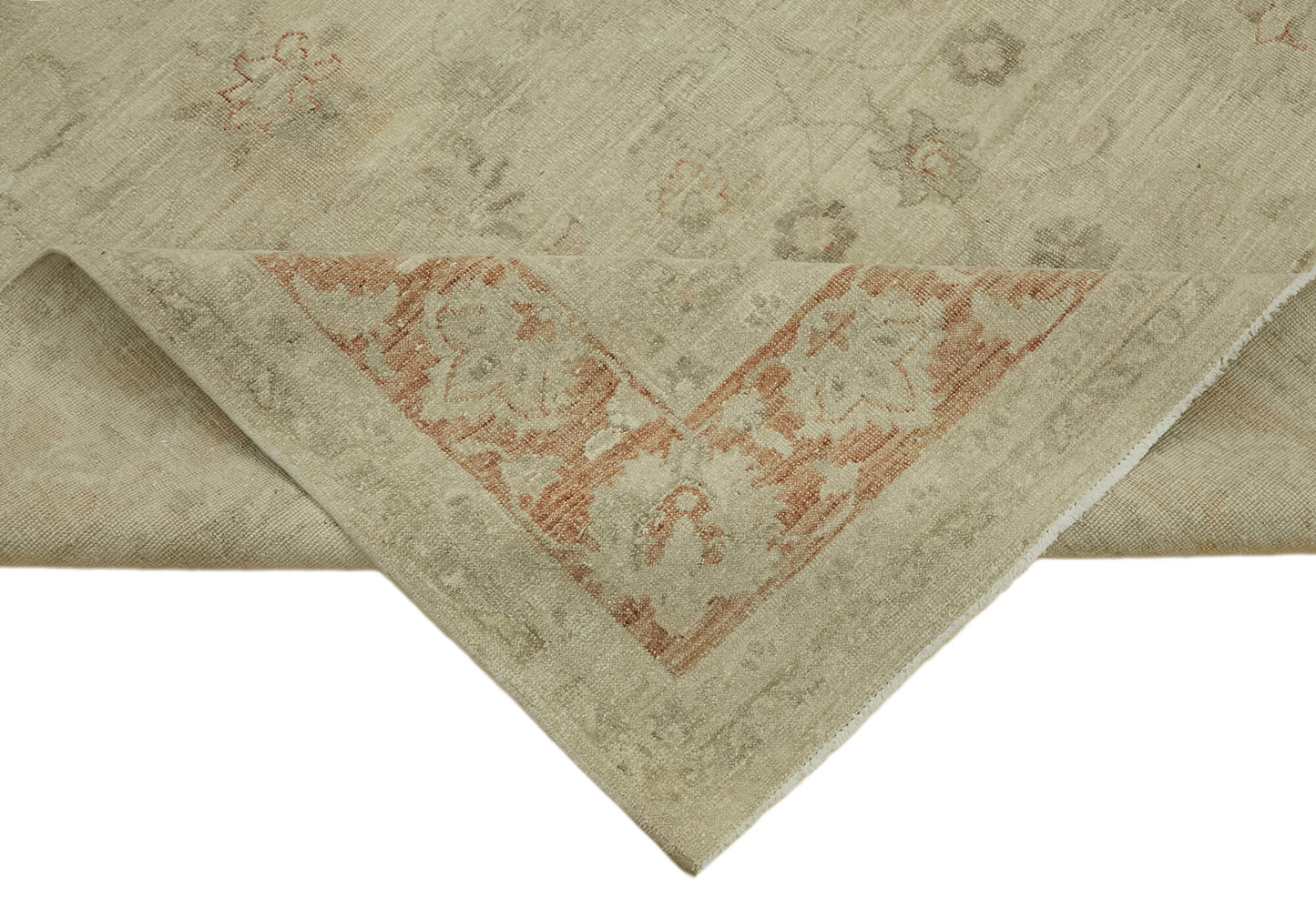 6x10 Beige Vintage Large Area Rug - 44401