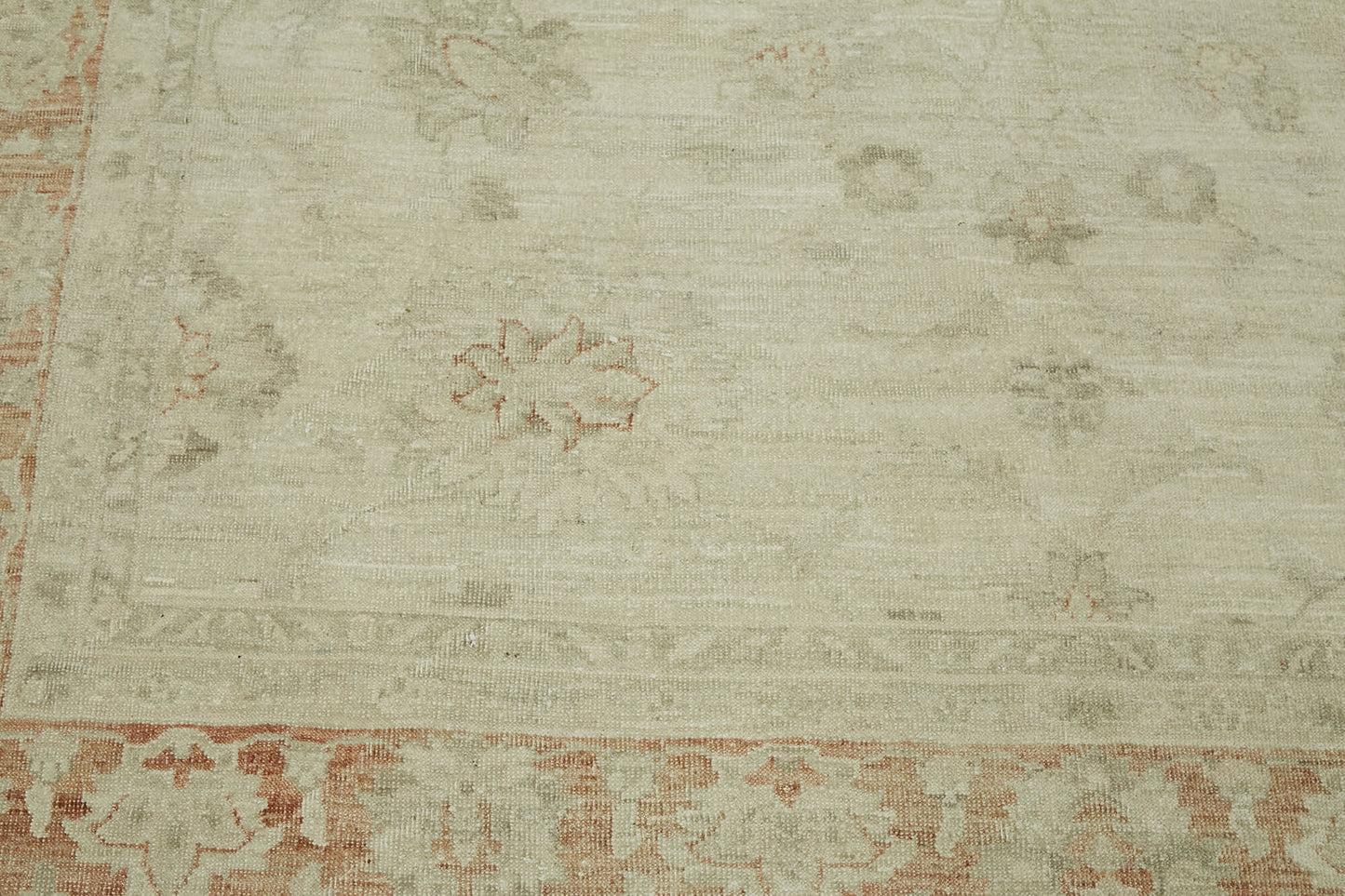 6x10 Beige Vintage Large Area Rug - 44401