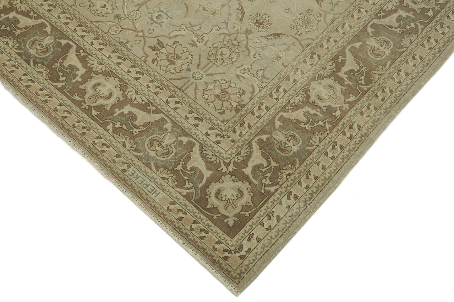 7x11 Beige Vintage Large Area Rug - 44417