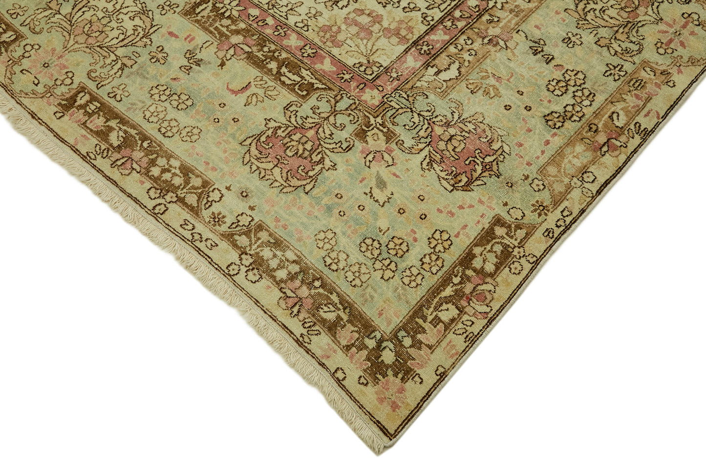 9x12 Beige Vintage Large Area Rug - 44418