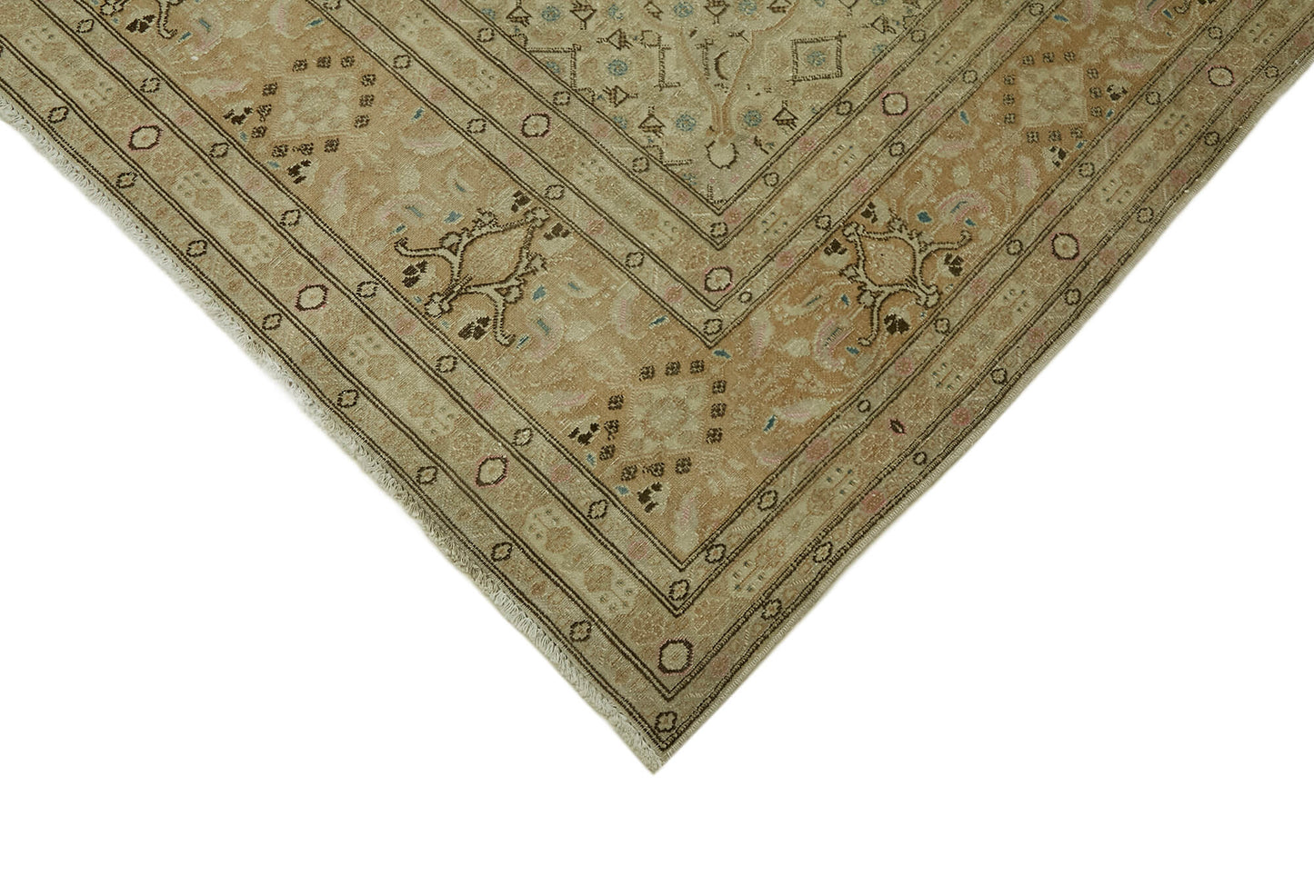 9x12 Beige Vintage Large Area Rug - 44420