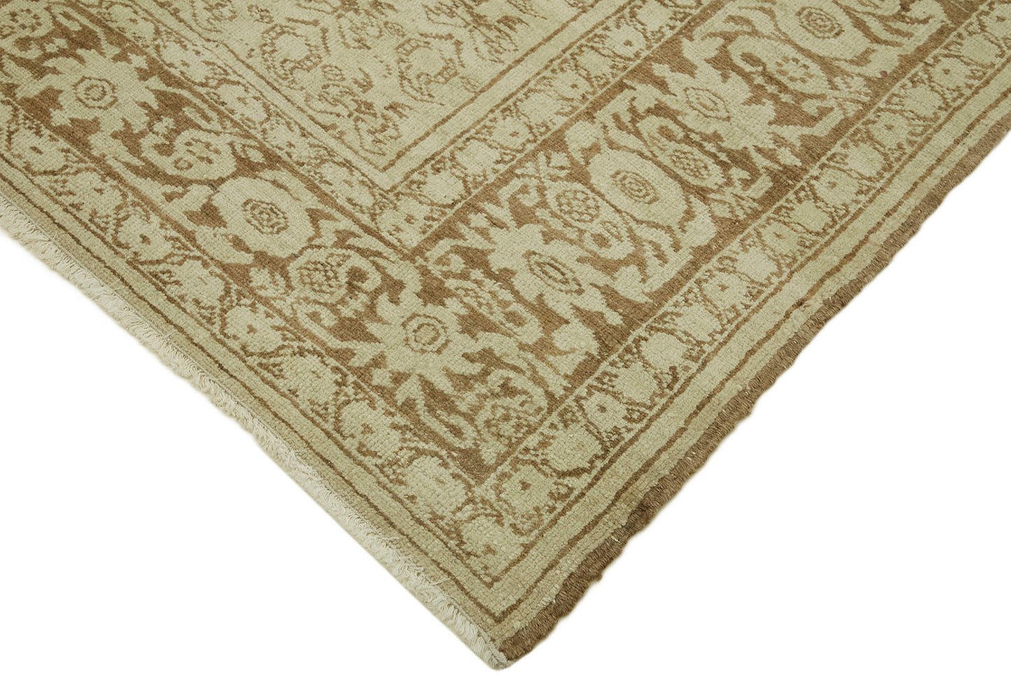 7x10 Beige Vintage Large Area Rug - 44421