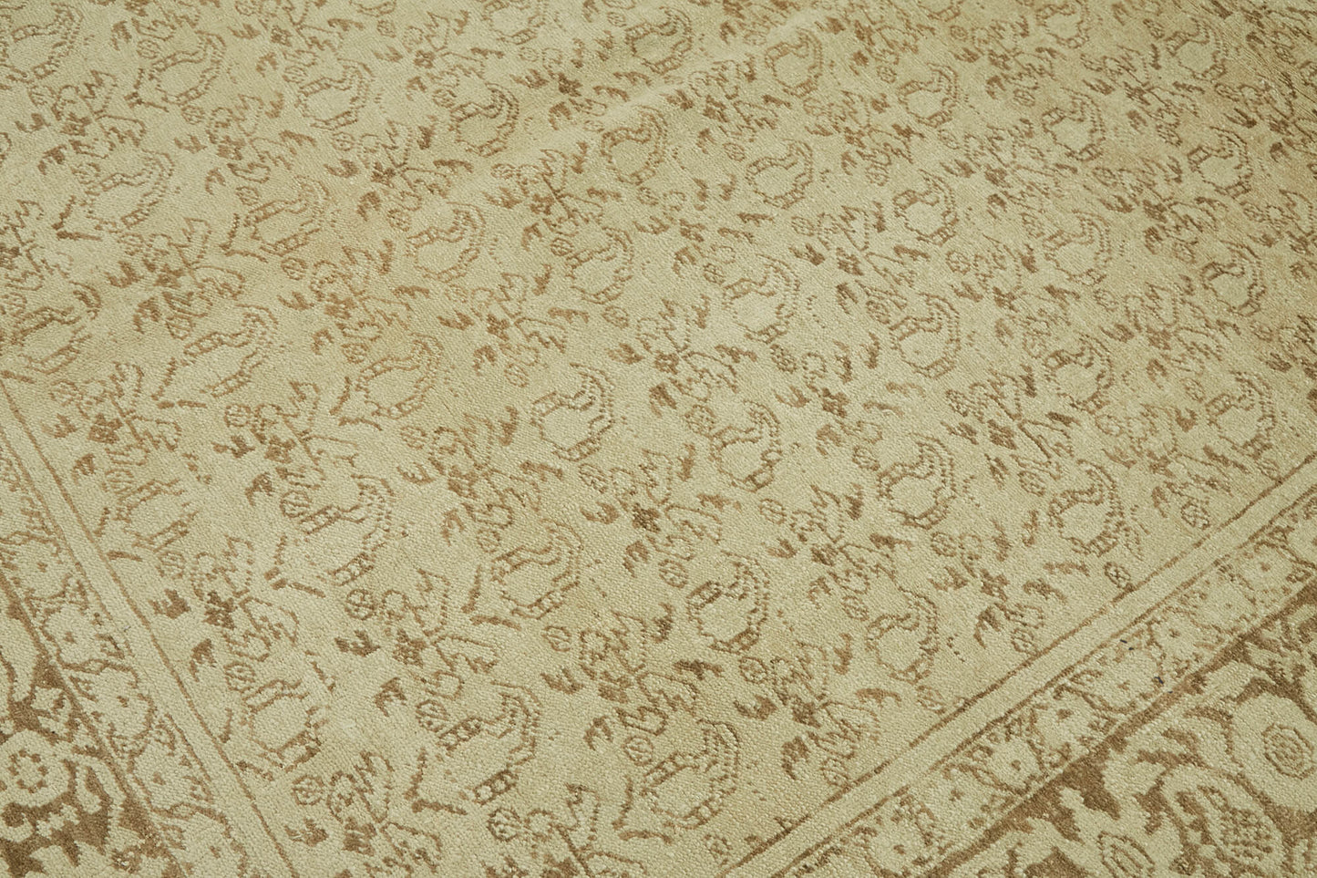 7x10 Beige Vintage Large Area Rug - 44421