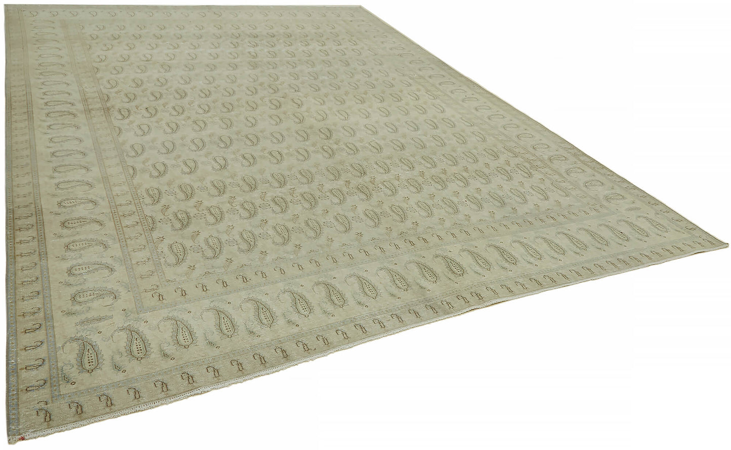 10x13 Beige Vintage Large Area Rug - 44422