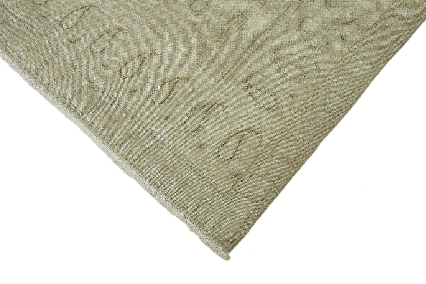 10x13 Beige Vintage Large Area Rug - 44422