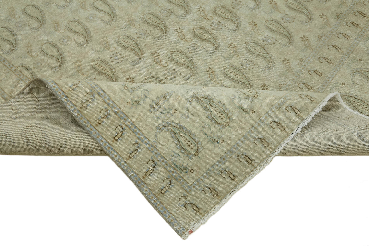 10x13 Beige Vintage Large Area Rug - 44422