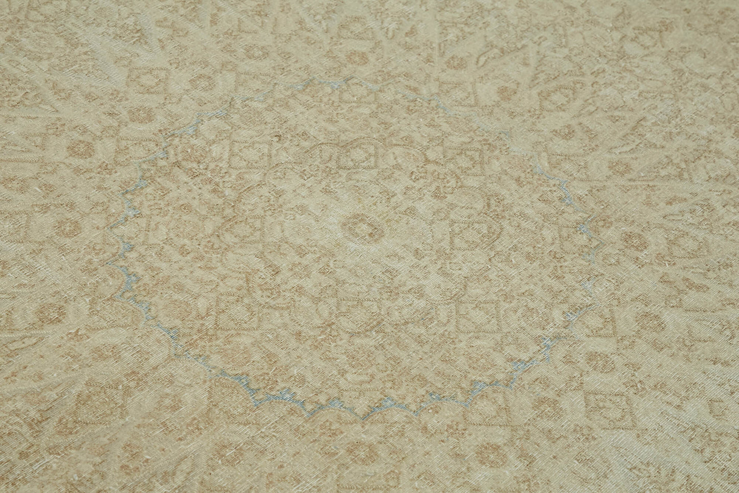 7x9 Beige Vintage Large Area Rug - 44426