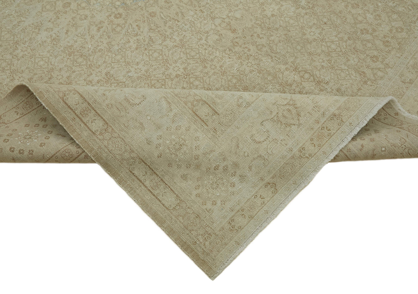 7x9 Beige Vintage Large Area Rug - 44426