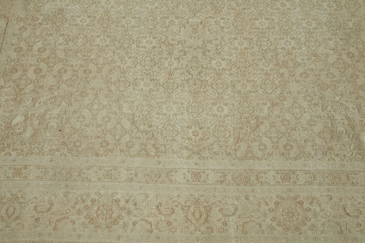 7x9 Beige Vintage Large Area Rug - 44426