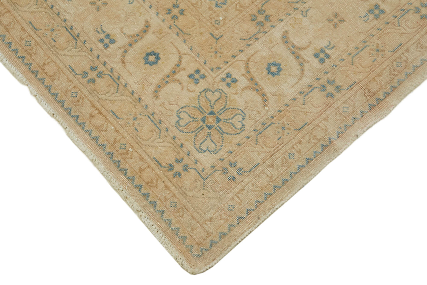 6x10 Beige Vintage Large Area Rug - 44427