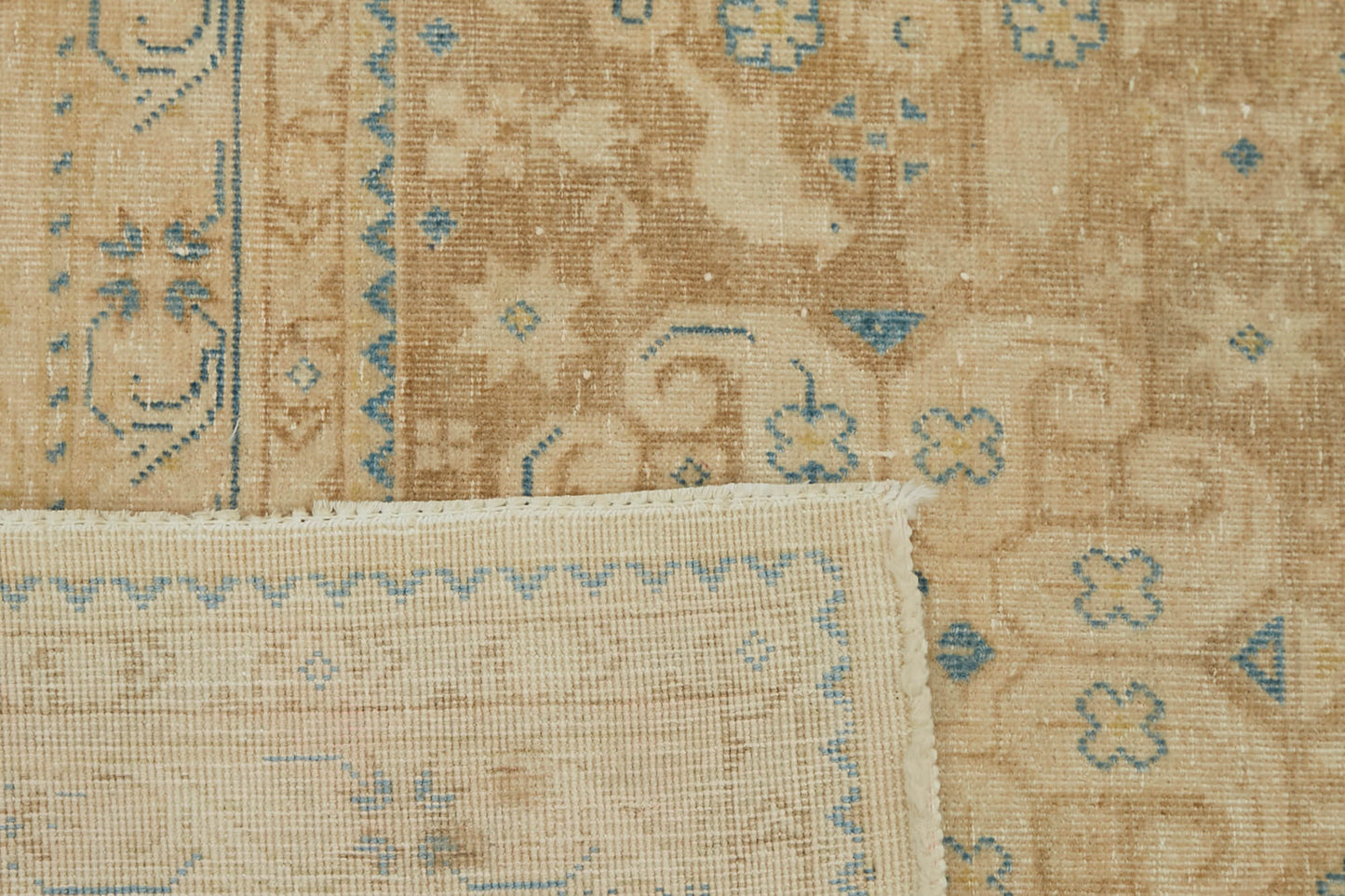 6x10 Beige Vintage Large Area Rug - 44427