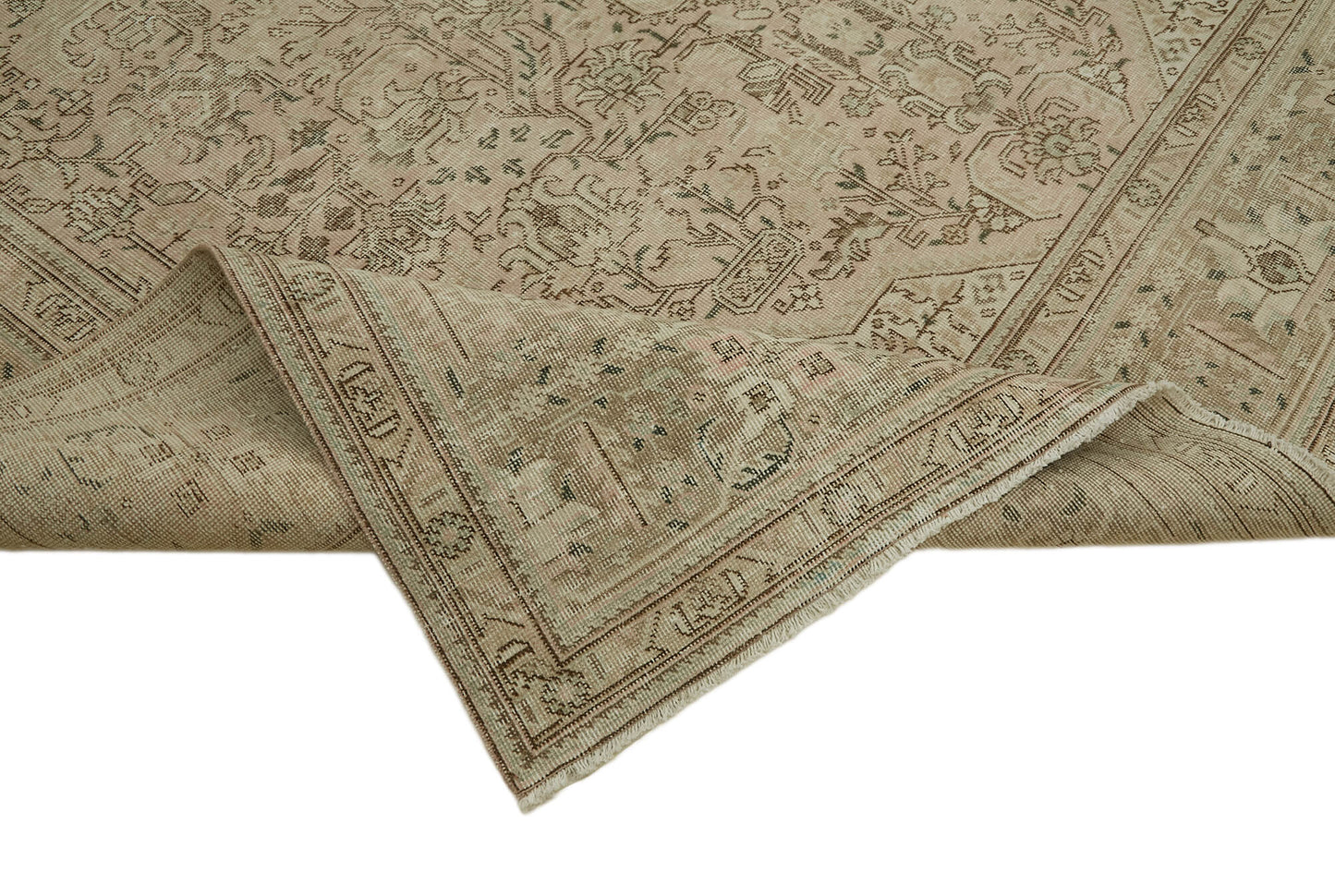 9x13 Beige Vintage Large Area Rug - 44434