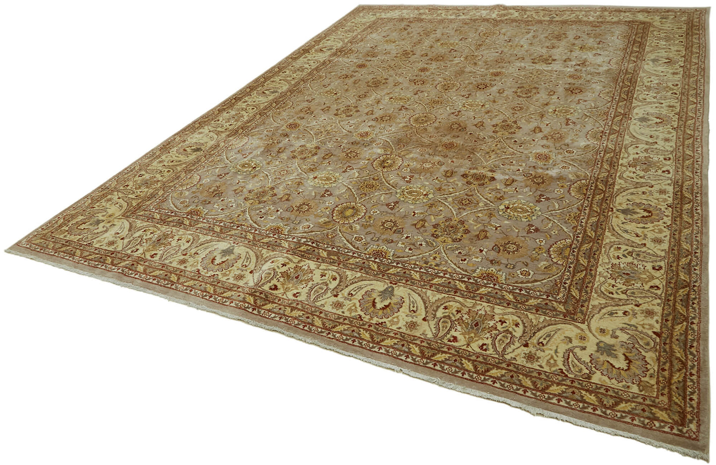 9x13 Beige Vintage Large Area Rug - 44435