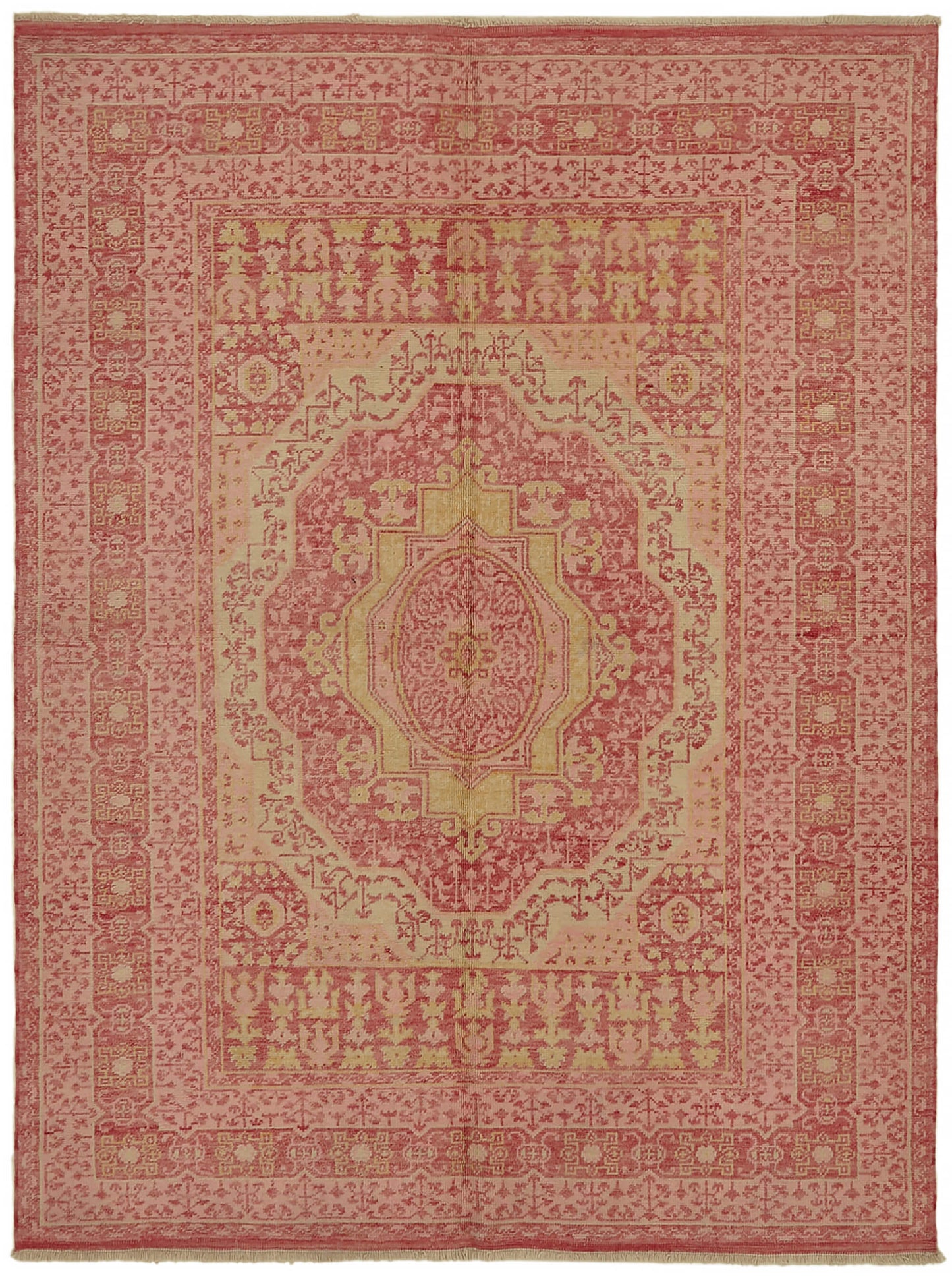 5x7 Red Oushak Rug - 44449