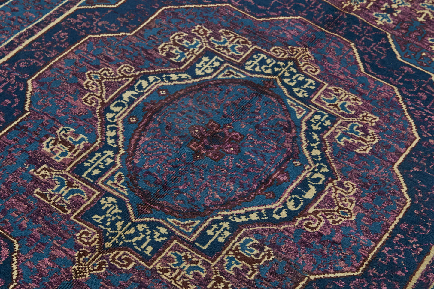 5x7 Blue Oushak Rug - 44450