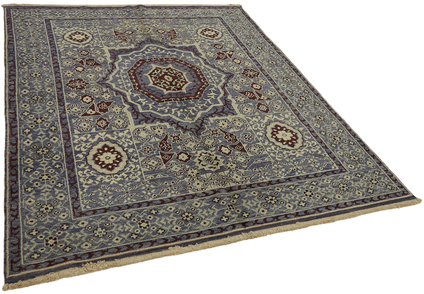 6x5 Purple Oushak Rug - 44452