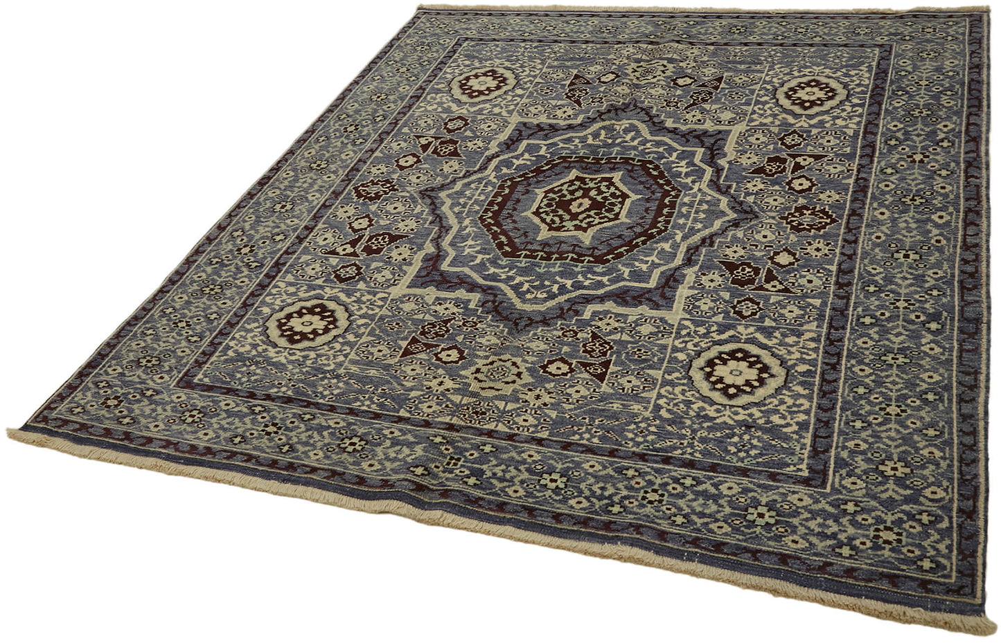 6x5 Purple Oushak Rug - 44452