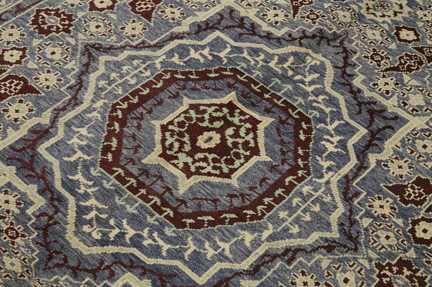 6x5 Purple Oushak Rug - 44452