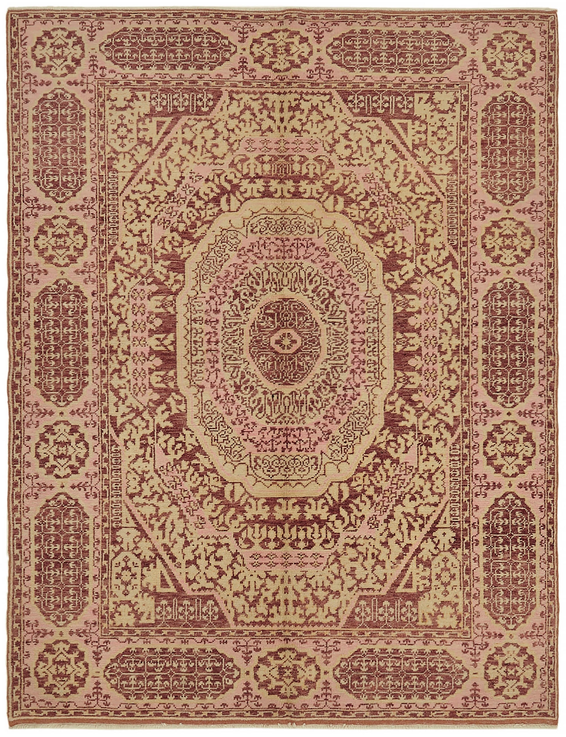 5x7 Red Oushak Rug - 44454