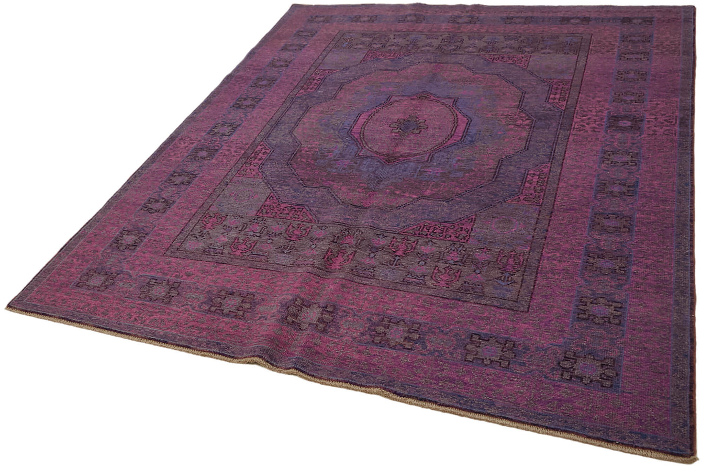 6x7 Purple Oushak Rug - 44456