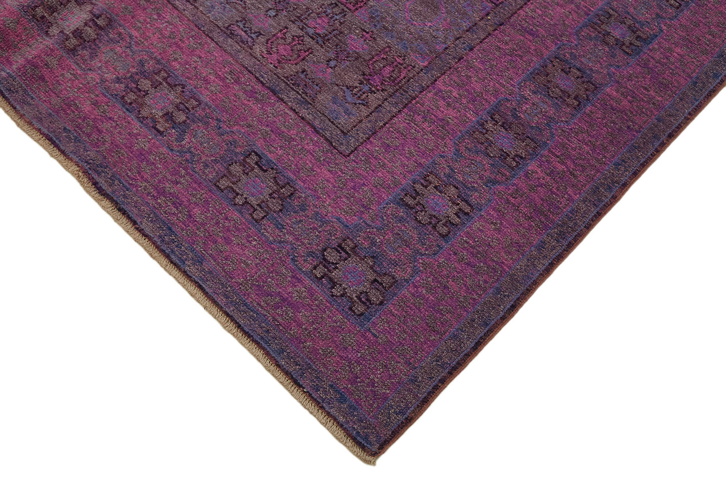 6x7 Purple Oushak Rug - 44456