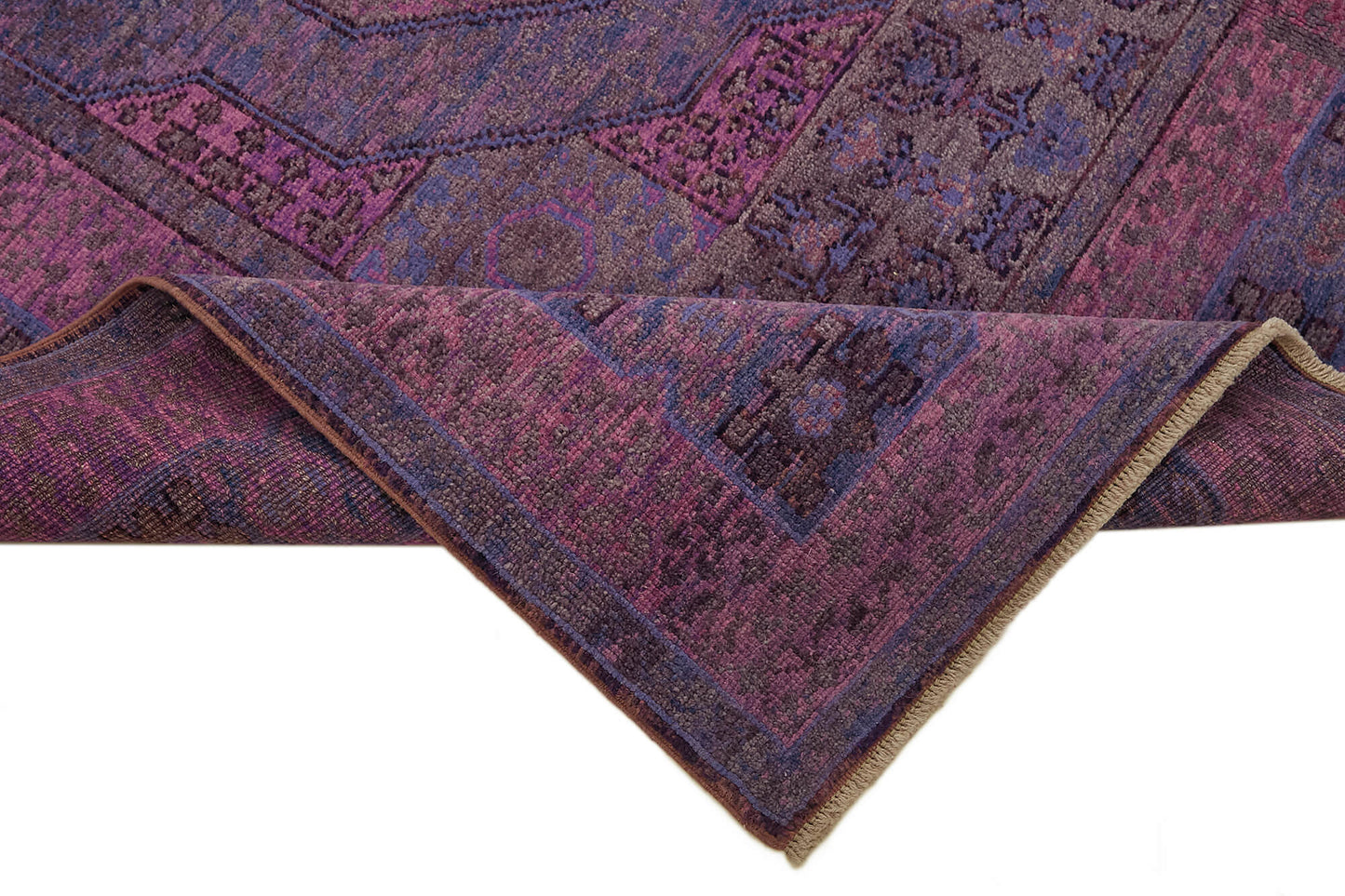 6x7 Purple Oushak Rug - 44456