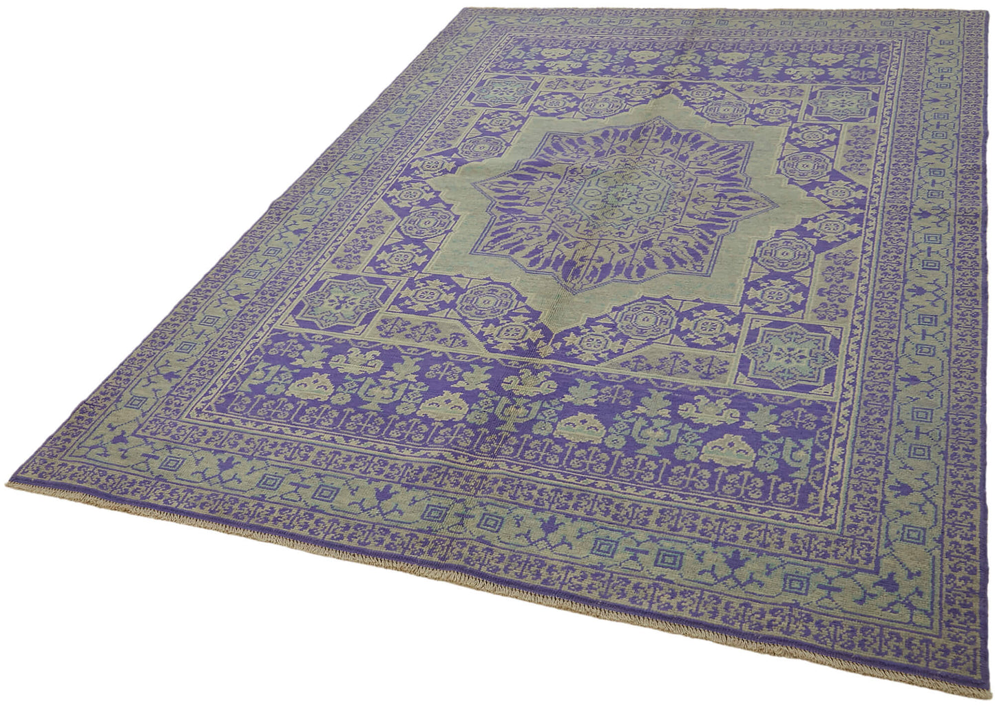 6x8 Purple Oushak Rug - 44457