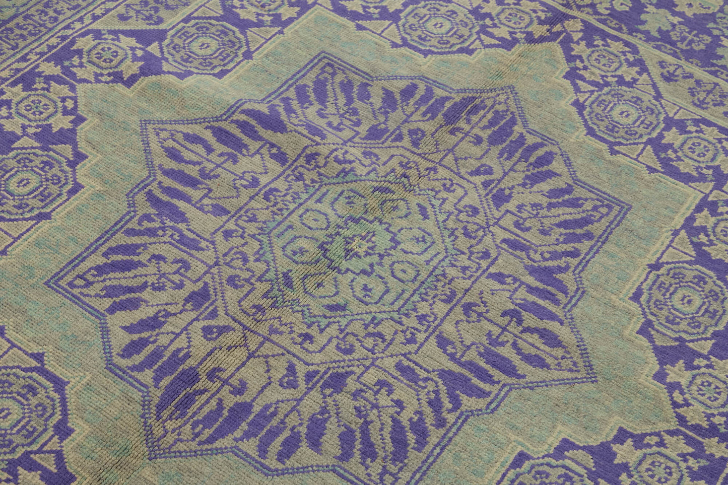 6x8 Purple Oushak Rug - 44457