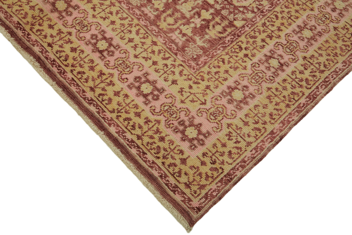 5x8 Beige Oushak Rug - 44459