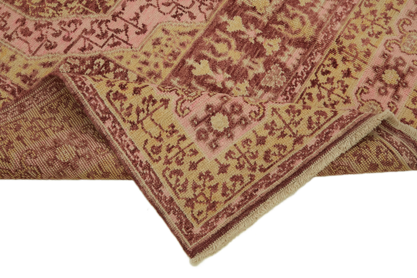 5x8 Beige Oushak Rug - 44459