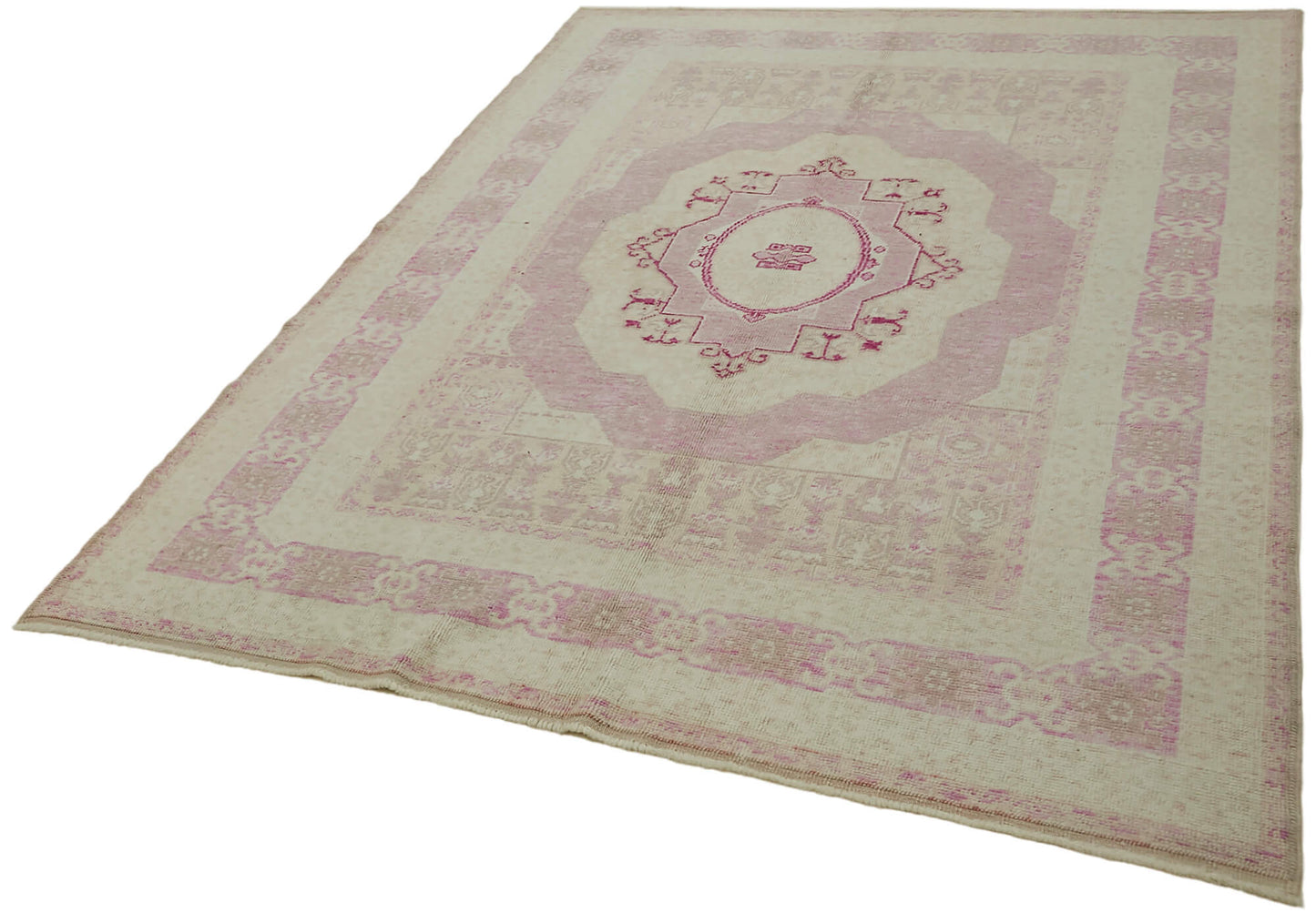 6x8 Beige Oushak Rug - 44461