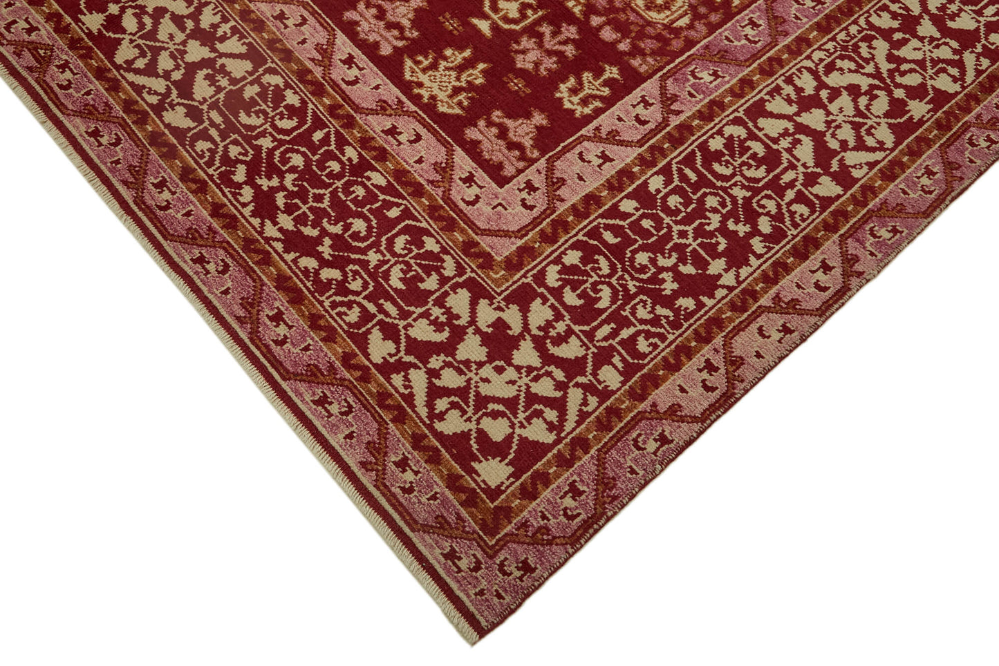 7x9 Red Oushak Rug - 44472