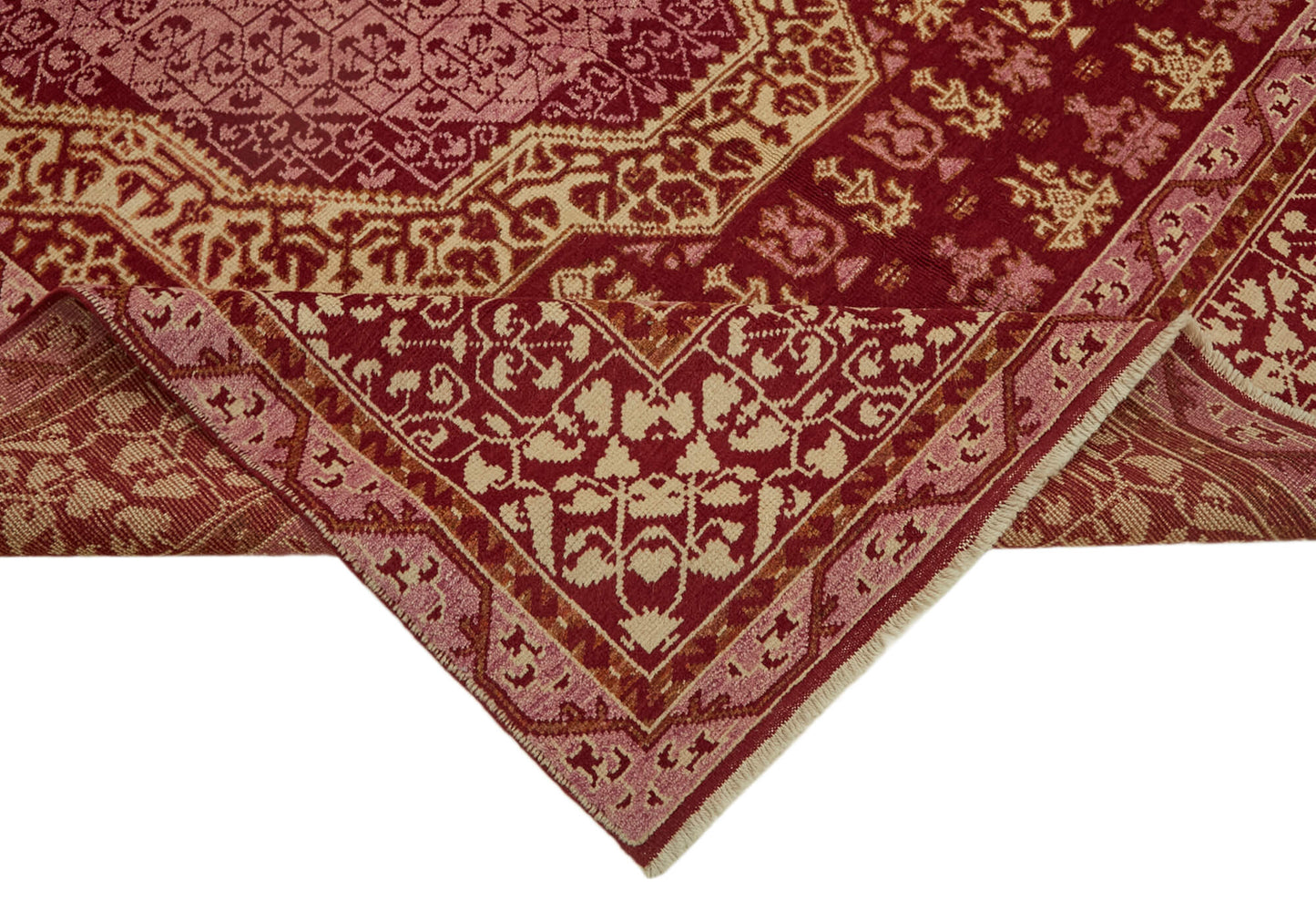 7x9 Red Oushak Rug - 44472