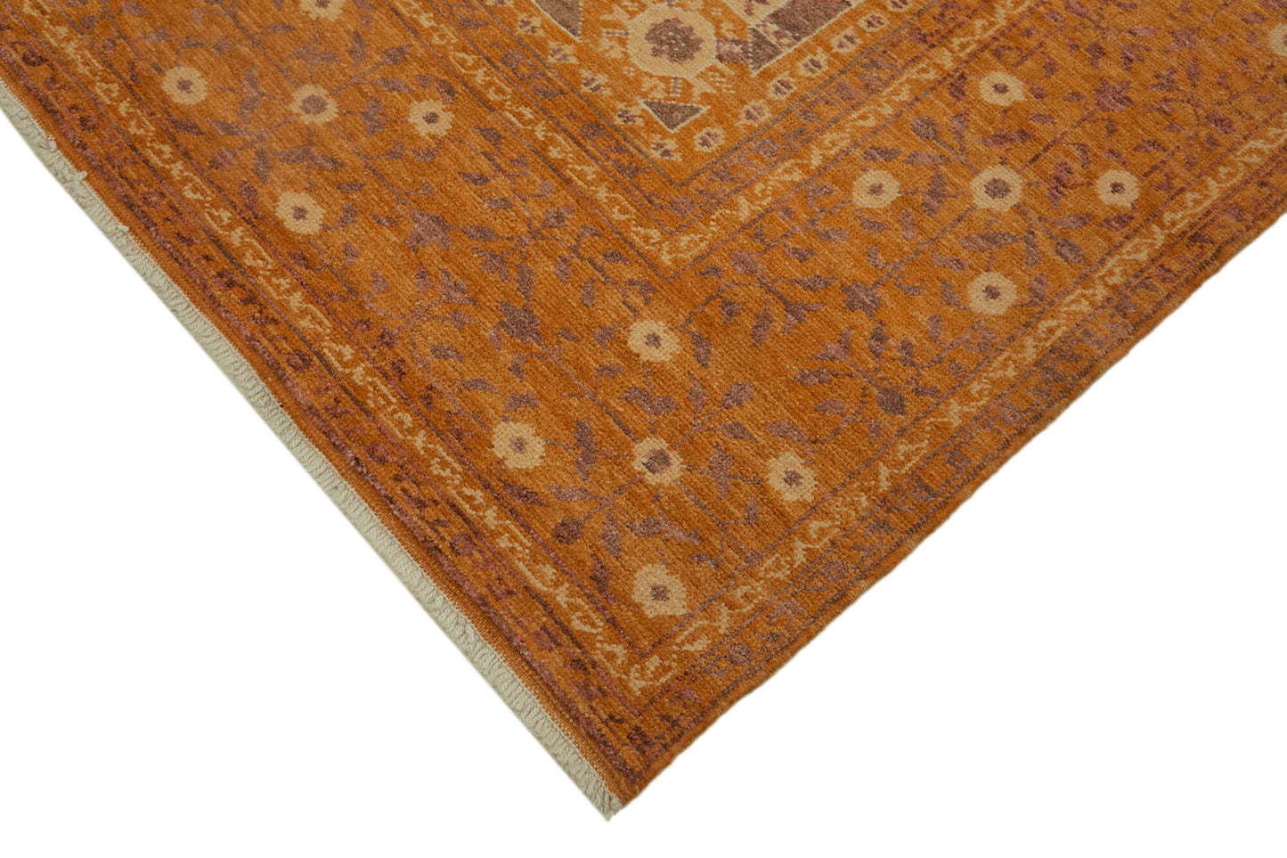 8x11 Orange Oushak Rug - 44477