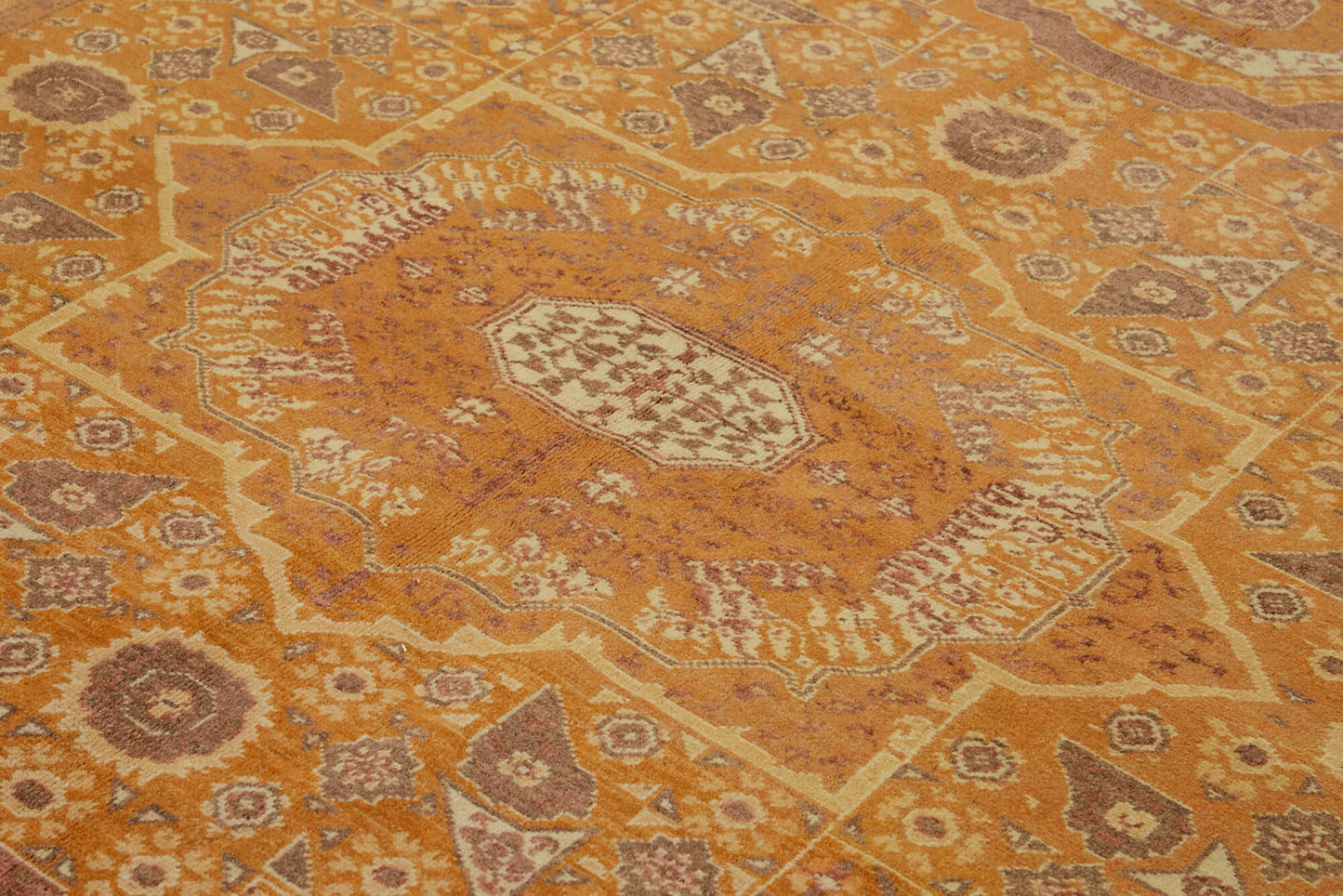 8x11 Orange Oushak Rug - 44477