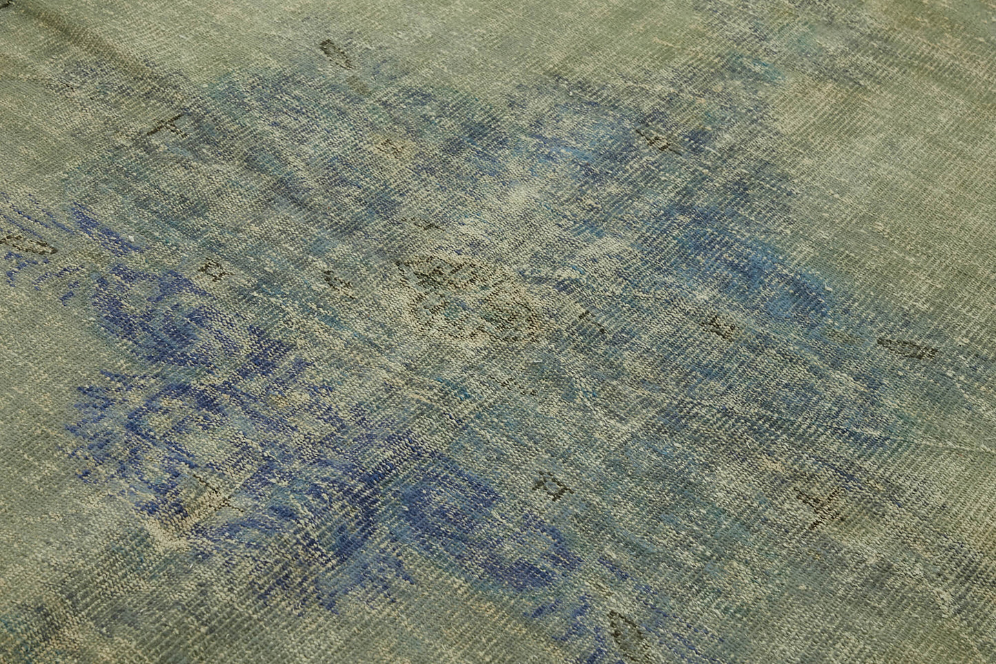 7x10 Blue Overdyed Rug - 44491