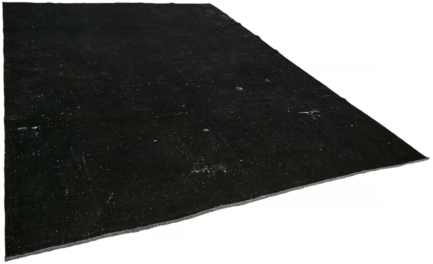 9x13 Black Overdyed Large Area Rug - 44656