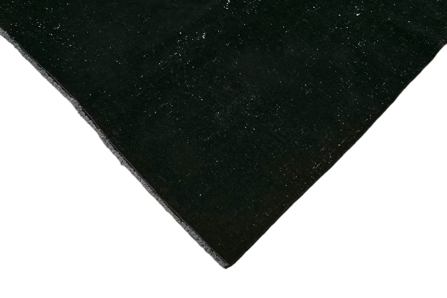 9x13 Black Overdyed Large Area Rug - 44656