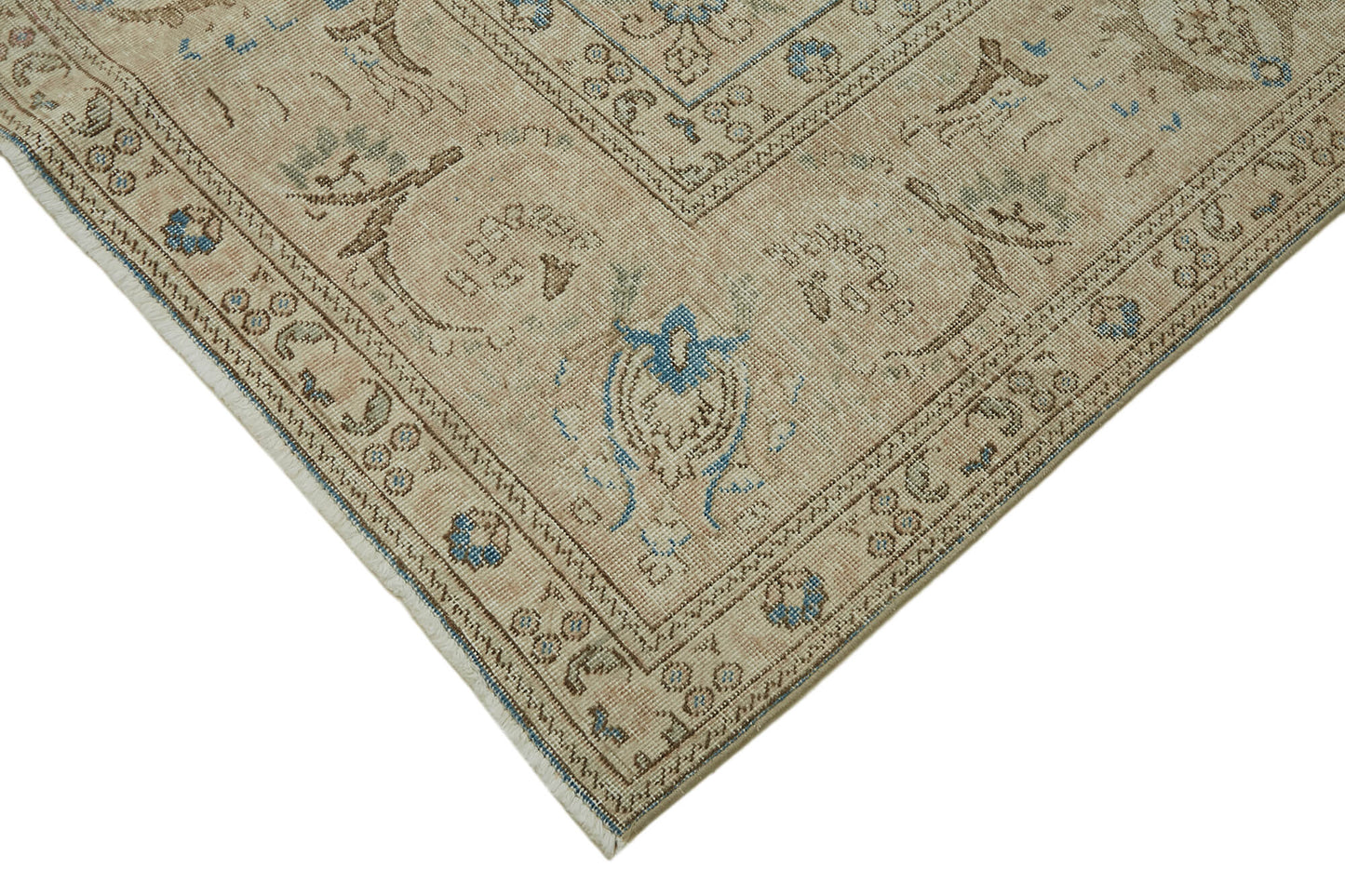 10x13 Beige Vintage Large Area Rug - 44672