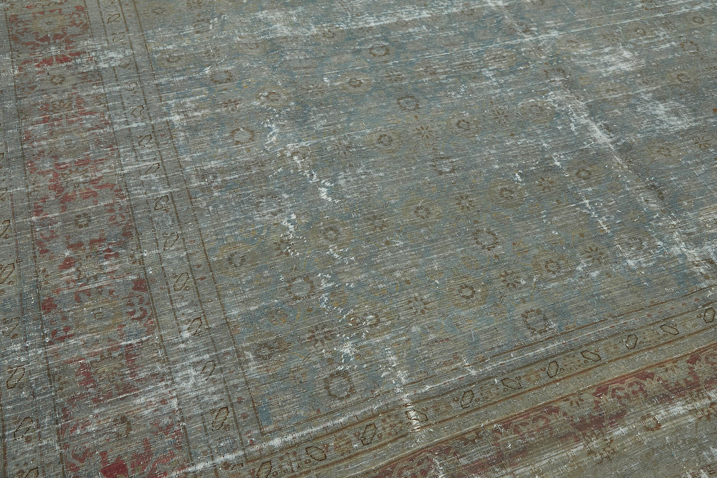 10x13 Grey Overdyed Large Area Rug - 44683