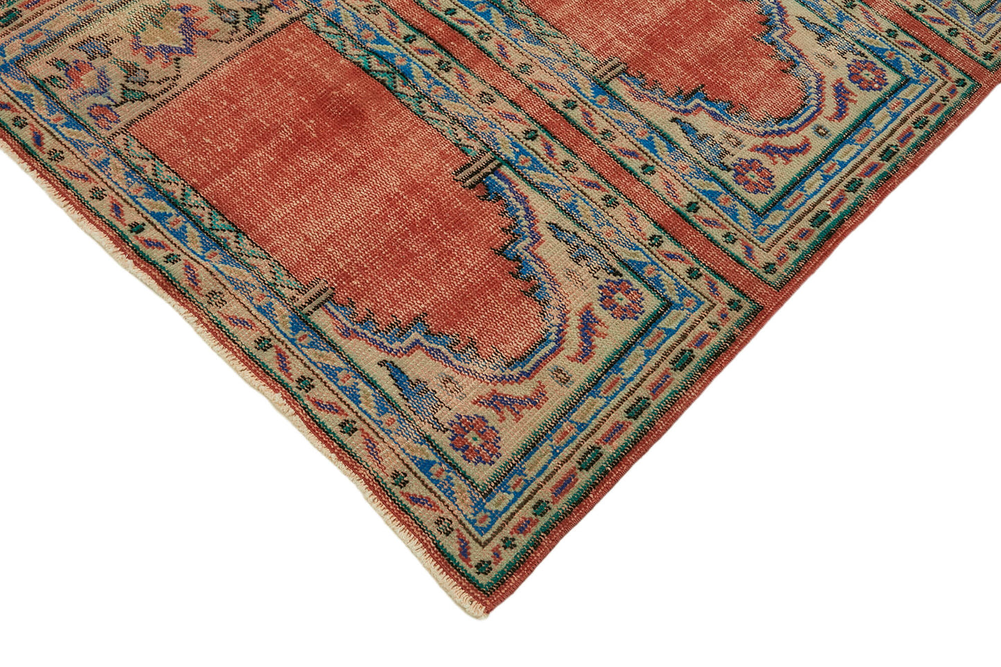 7x13 Beige Vintage Large Area Rug - 44712